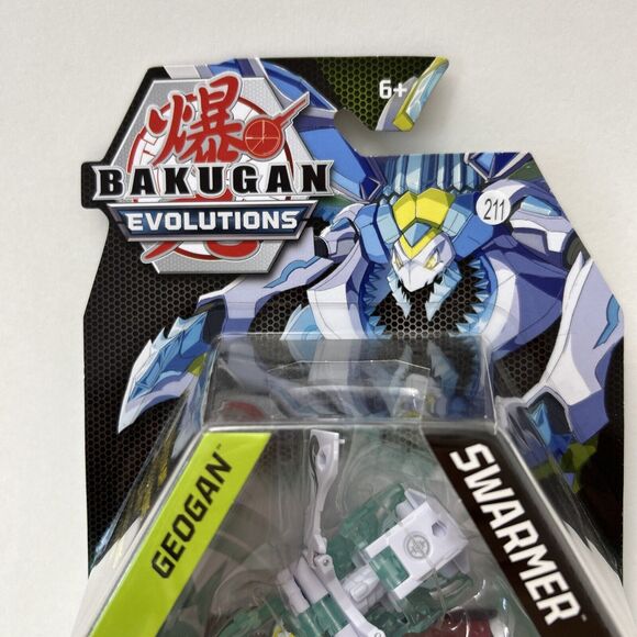 Bakugan Evolutions Geogan SWARMER , Collectible Action Figure with Trading Cards - Picture 2 of 10
